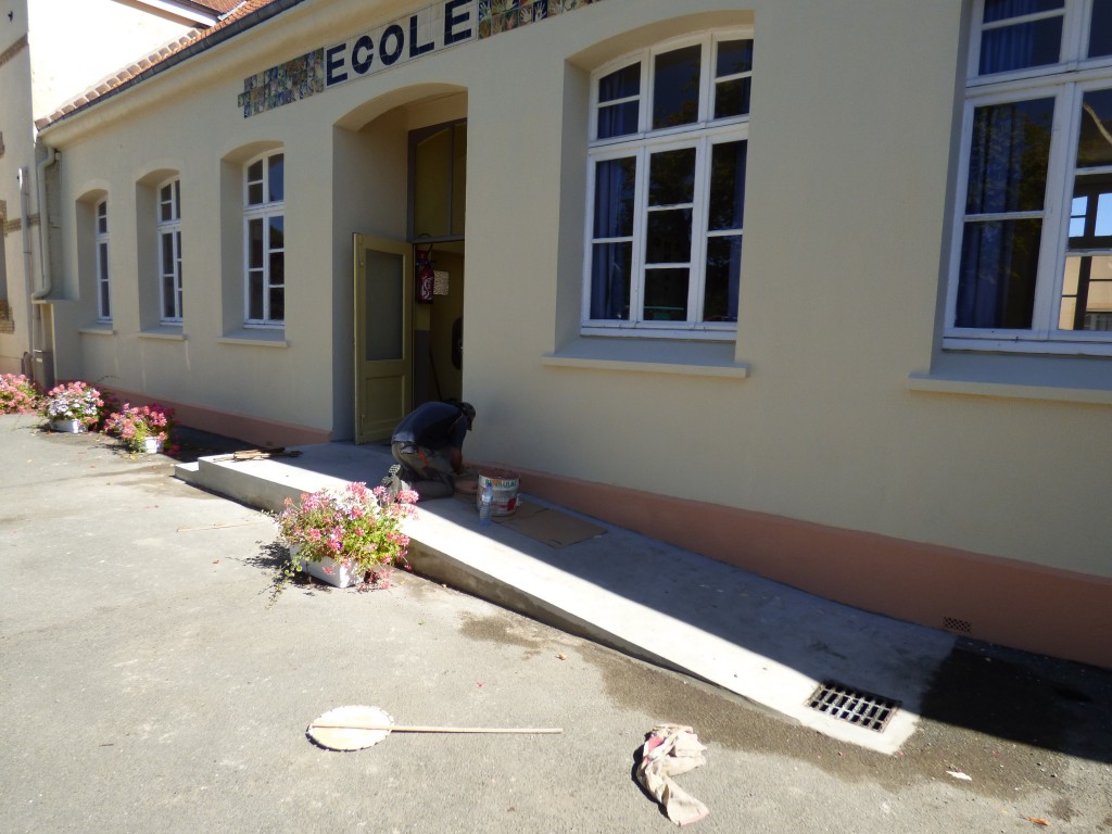 Peinture école