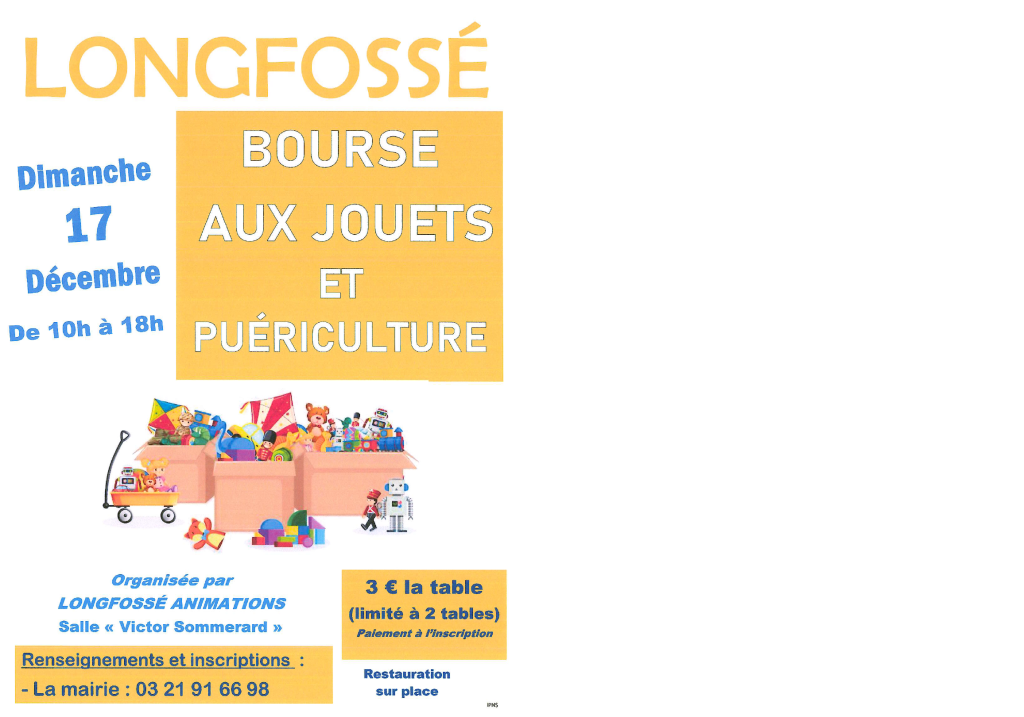 bourse aux jouets